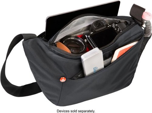 Manfrotto Camera Shoulder Bag - Gray GLOBAL SHIPPING