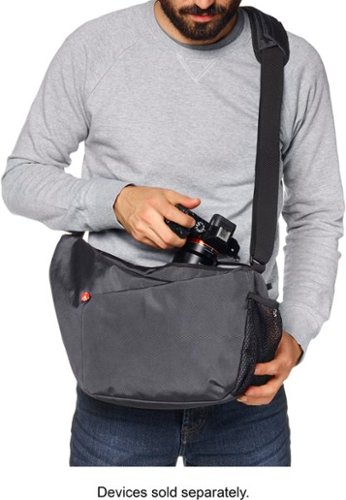 Manfrotto Camera Shoulder Bag - Gray BUY ONLINE