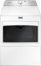 Maytag - 7.4 Cu. Ft. 9-Cycle Electric Dryer - White-Front_Standard 