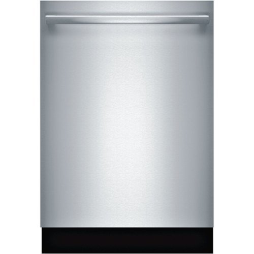  Bosch - 24&quot; Top Control Built-In Dishwasher with Stainless Steel Tub - Stainless Steel