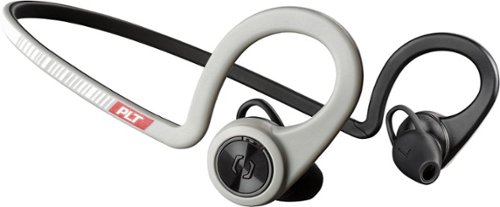  Plantronics - Backbeat Fit Wireless In-Ear Behind-the-Neck Headphones - Sport Gray