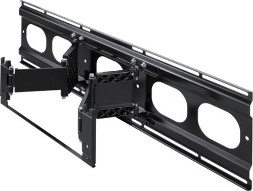Sony - SU Fixed TV Wall Mount for Most 65" and 75" TVs - Black-Angle_Standard 