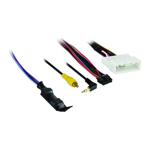 AXXESS - Wiring Harness for Select Nissan Vehicles - Black