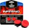 KontrolFreek - FPS Freek Inferno 4 Prong Performance Thumbsticks for PS5 and PS4 - Red-Front_Standard