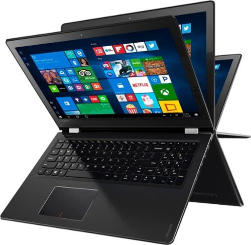  Lenovo - 2-in-1 15.6&quot; Touch-Screen Laptop - Intel Core i3 - 8GB Memory - 1TB Hard Drive - Black
