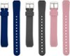 WITHit - Band Kit for Fitbit™ Alta and Alta HR (3-Pack) - Gray/Navy/Pink-Angle_Standard