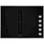 Front. JennAir - JX3 Euro-Style 30" Built-In Electric Cooktop - Black stainless steel.