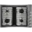 Front. JennAir - JX3 30" Built-In Gas Cooktop - Stainless Steel.