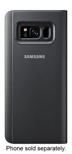  S-View Flip Cover for Samsung Galaxy S8 - Black