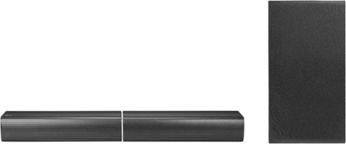  LG - SJ7 Sound Bar Flex 4.1 Channel Speaker System with Wireless Subwoofer and Bluetooth Streaming - Black