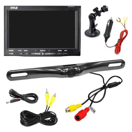  PYLE - PLCM7500 Backup Camera &amp; Monitor System - Black