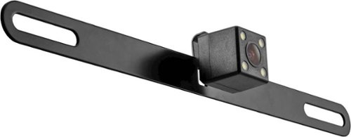 iBEAM Behind License Plate Camera - Black GLOBAL SHIPPING