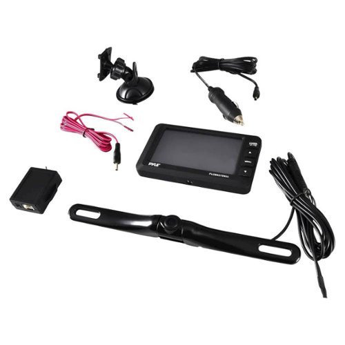 PYLE Wireless Rear View Parking/Reverse Assist System - Black WORLDWIDE DELIVERY