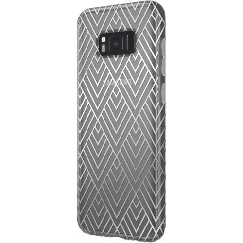 Incipio - Design Series Case for Samsung Galaxy S8+ - Silver prism-Front_Standard 