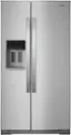 Front. Whirlpool - 28.4 Cu. Ft. Side-by-Side Refrigerator with In-Door-Ice Storage - Stainless Steel.
