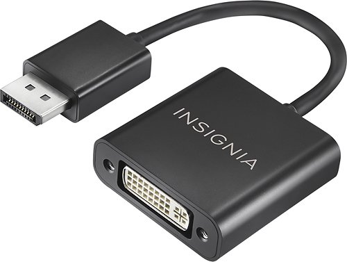  Insignia™ - DisplayPort-to-DVI-D Adapter - Black