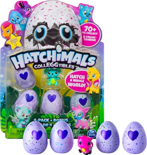  Hatchimals - Colleggtibles Egg (4-Pack) - Styles May Vary