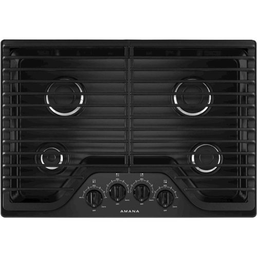 Amana - 30" Built-In Gas Cooktop-Front_Standard 