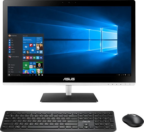  ASUS - 21.5&quot; Touch-Screen All-In-One Computer - 8GB Memory - 1TB Hard Drive - Black