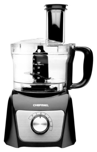  Chefman - 8-Cup Food Processor - Black