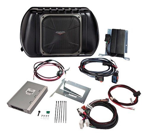  KICKER - PowerStage Audio Upgrade System for Select 2011-2014 Jeep Wrangler 2-Door Vehicles - Silver/Black