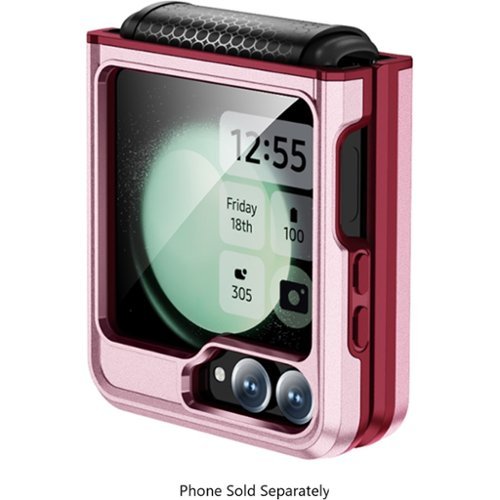 SaharaCase Raider Series Kickstand Case for Samsung Galaxy Z Flip6 - Desert Rose GLOBAL SHIPPING
