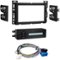 Metra - Dash Kit for Select 2004-2007 Chevrolet Cobalt G6 Malibu DDIN - Black-Front_Standard