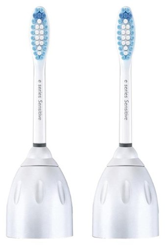  Philips Sonicare - e-Series Sensitive Sonic Toothbrush Heads (2-Pack) - White