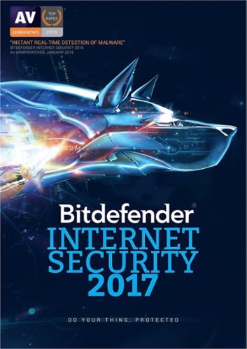  Bitdefender Internet Security 2017 (1-Device) (1-Year Subscription) - Windows