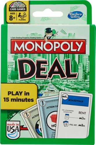  Hasbro - Monopoly Deal Card Game - Multi
