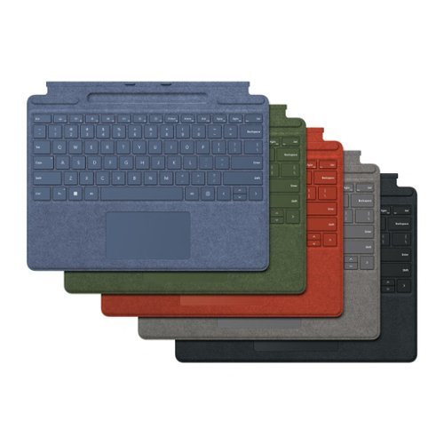 Microsoft Surface Pro Signature Keyboard for Pro X, Pro 8 and Pro 9 - Forest GLOBAL SHIPPING