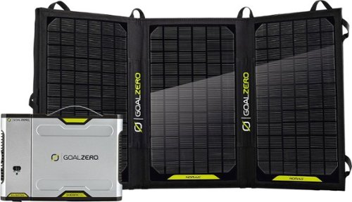 Goal Zero - Sherpa 100 Solar Kit - Black-Front_Standard 