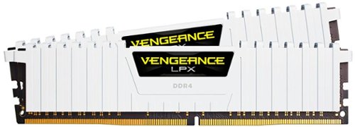  CORSAIR - VENGEANCE LPX Series 16GB (2PK 8GB) 3.0GHz DDR4 Desktop Memory - White