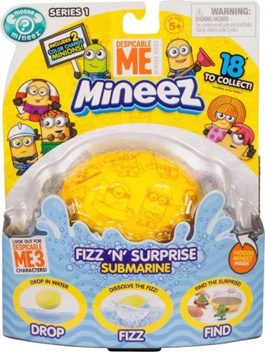 Moose Toys - Mineez Despicable Me Fizz Surprise - Yellow/White