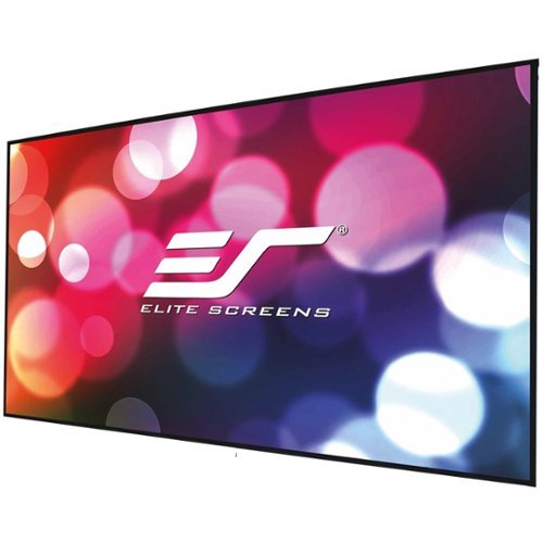 Elite Screens - Aeon Series 92" Projector Screen - Gray