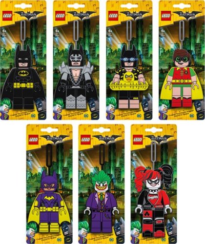  LEGO - Batman Movie 5&quot; Plastic Luggage Tag - Styles May Vary