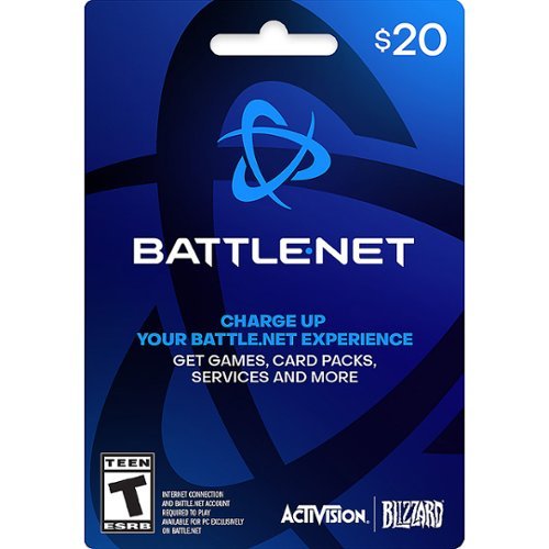 Image of Blizzard Entertainment - Balance $20 Gift Card