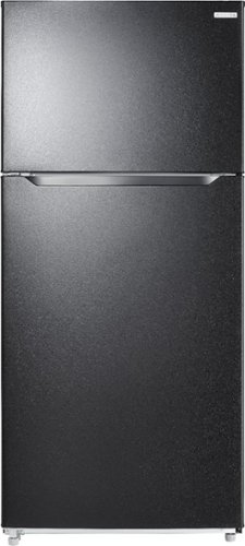 Insignia™ - 18 Cu. Ft. Top-Freezer Refrigerator - Black