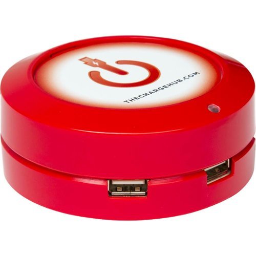 ChargeHub - X3 3-Port USB SuperCharger - Red-Front_Standard 