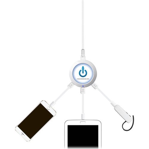 ChargeHub X3 3-Port USB SuperCharger - White WORLDWIDE DELIVERY