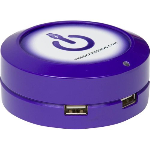  ChargeHub - X3 3-Port USB SuperCharger - Purple