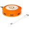 ChargeHub - X7 7-Port USB SuperCharger - Orange-Front_Standard