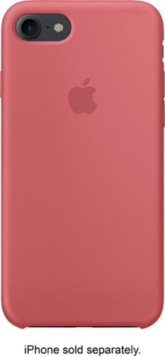 Apple - iPhone® 7 Silicone Case - Camellia-Front_Standard 