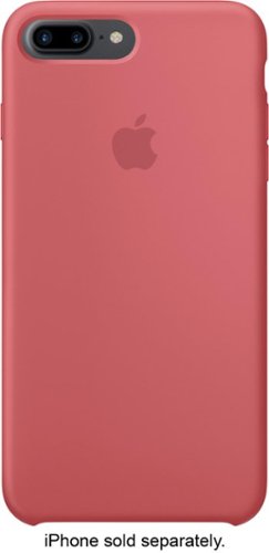 Apple - iPhone® 7 Plus Silicone Case - Camellia-Front_Standard 