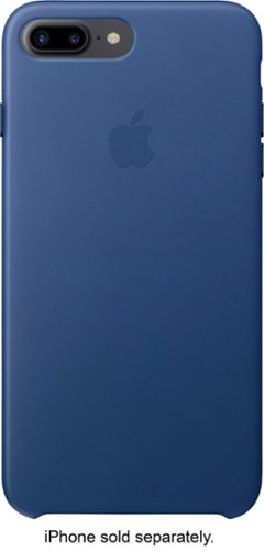  Apple - iPhone® 7 Plus Leather Case - Sapphire