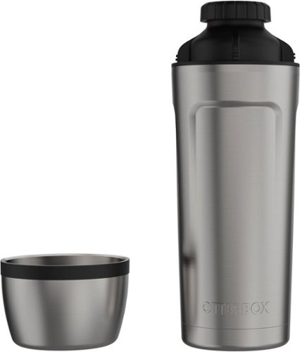 OtterBox Thermal Lid - Black/Stainless Steel GLOBAL SHIPPING