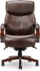 La-Z-Boy - Bradley Bonded Leather Executive Chair, Roasted Chestnut (44762) - Roast Chestnut-Front_Standard