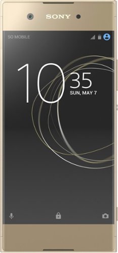  Sony - XPERIA XA1 4G LTE with 32GB Memory Cell Phone (Unlocked) - Gold