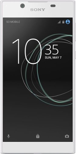 Sony - XPERIA L1 4G LTE with 16GB Memory Cell Phone (Unlocked) - Black-Front_Standard 