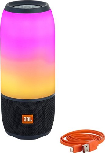 JBL Pulse 3 Portable Bluetooth Speaker Black JBLPULSE3BLKAM - Best Buy